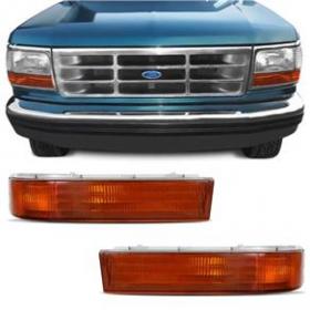 LANTERNA DIANTEIRA PISCA SETA INFERIOR F1000 F4000 97/99 AMBAR E/D